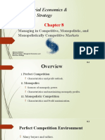 Chapter 8 Managing in Competitive, Monopolistic, and Monopolistically Competitive Markets