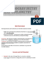 9 Electrogravimetry and Coulometry AY2223S2