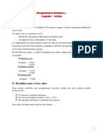 Diagrammes - Solide - Liquide (Chimie)