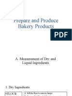 Prepare and Produce Bakery Products