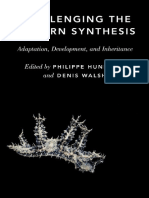 Philippe Huneman, Denis M. Walsh - Challenging The Modern Synthesis - Adaptation, Development, and Inheritance-Oxford University Press (2017)