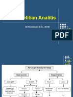 Penelitian Analitis: Isti Kumalasari, S.GZ., M.KM