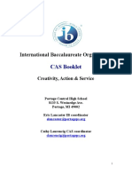 CAS Booklet: International Baccalaureate Organization