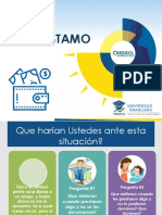 Educacion Financiera EL PRESTAMO 2019