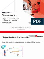 Unidad 3: Trigonometría: Profesora Lilian Hunrichse H. Matemática