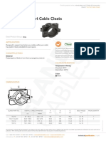 Two Part Cable Cleats