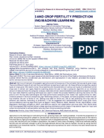 Soil Analysis and Crop Fertility Predict