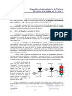 Teoria 6 Dispositivos Semicondutores de Potência Tiristores SCR, GTO, MCT e IGCT