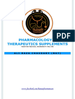 Pharmacology & Therapeutics Supplements: Ali Raza Chaudary (N67)