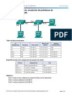 Práctica de Laboratorio: Resolución de Problemas de Configuración de VLAN