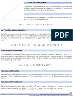 Tipos de Funciones