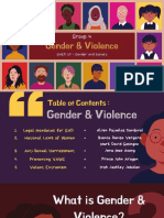 Group 4 Gender Violence GNED10