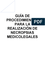 Guia para La Realizacion de Necropsias