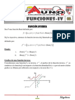 Función Inversa: F Xy y FX X Dom F