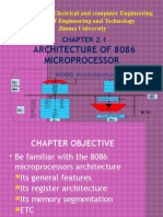 Chapter 2.1 The 8086 Microprocessor Architecture