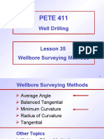 Well Survey Method