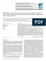 Parkinsonism and Related Disorders: M.J. de Dreu, A.S.D. Van Der Wilk, E. Poppe, G. Kwakkel, E.E.H. Van Wegen