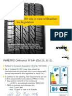 Low-PAH Oils in View of Brazilian Tire Legislation