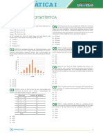 Exercícios Estatistica