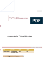 Y4, Y5, J201 Accessories