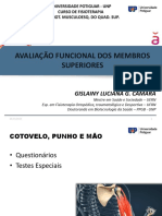 Aula 05 - Avaliação Funcional Dos MMSS - Prof. Gislainy