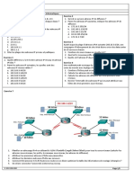 Travaux Dirigés N°1: Rappel Sur Les Réseaux Informatiques Exercice 1 Exercice 4