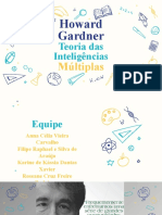 Slides - Aprendizagem - Howard Gardner