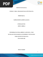 Unidad 3 - Tarea - 5 Realizar Evaluación Final Poa