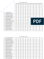 Lista de Alumnos 2 B Copias: Apellidos Y Nombres