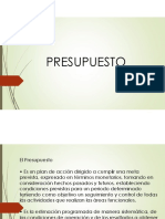 Presupuesto