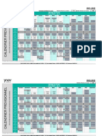 M1-M2 - Calendrier - MANAGER DE PROJET