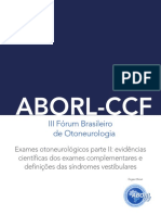 Aborl-Ccf: III Fórum Brasileiro de Otoneurologia