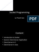 Socket Programming: Le Thanh Son