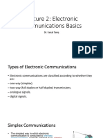 CCD22 - Lecture2 - Electronic Communications