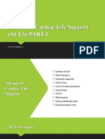 Advanced Cardiac Life Support (Acls) Part I: ACP 202 Module 6