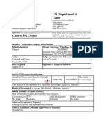 MSDS Chauvet