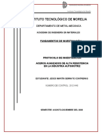 Protocolo AHSS en La Industria Automotriz