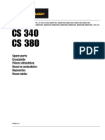 CS 340 CS 380: Spare Parts Ersatzteile Pièces Détachées Reserve Onderdelen Repuestos Reservdelar