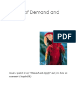 Theory of Demand and Supply: Teach A Parrot To Say "Demand and Supply" and You Have An Economist (Campbell R.)