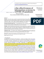 Assessing The Effectiveness of Accounting Information Systems in The Era of COVID-19 Pandemic (Al-Okaily, 2021)