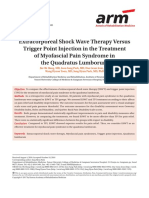 Extracorporeal Shock Wave Therapy Versus 