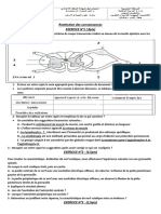 Fes Meknes Examen Regional SVT 2015 Sujet 3