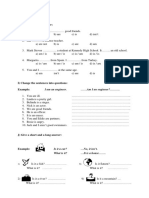 Worksheets Grammar 5