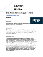 Dermatosis Cenicienta: Dra. María Teresa Hojyo Tomoka