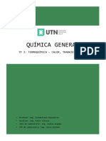 TP 3 Termoquímica - Calor, Trabajo y Energía