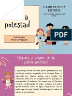 Patria Potestad: Eliana Patricia Escorcia