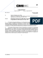 Circular #3066 - Enmiendas Al Protocolo de 1988 Relativo Al Convenio Internacional SOLAS