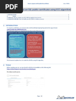 How To Request An SSL Public Certificate Using ECC Algorithm