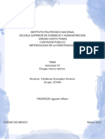 Documento A4 Notas Apuntes Carta Acuarela Azul