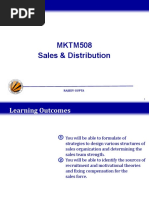 MKTM508 Sales & Distribution: Rajeev Gupta